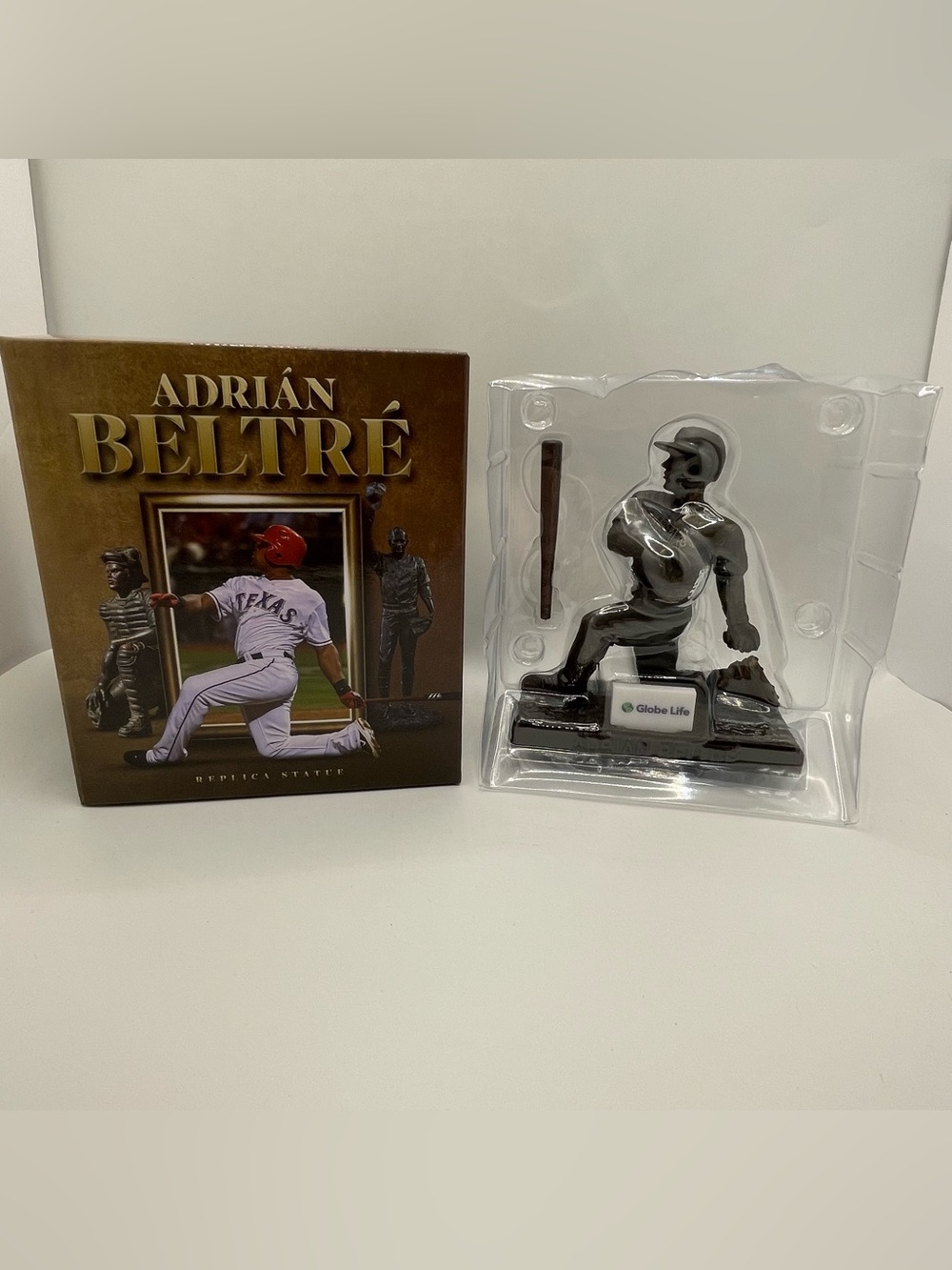 Texas Rangers Adrian Beltre Replica Statue MLB Baseball Giveaway Globe Life
